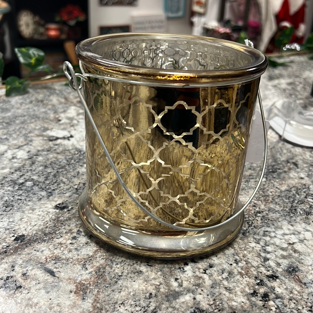 Gold Candle Holder