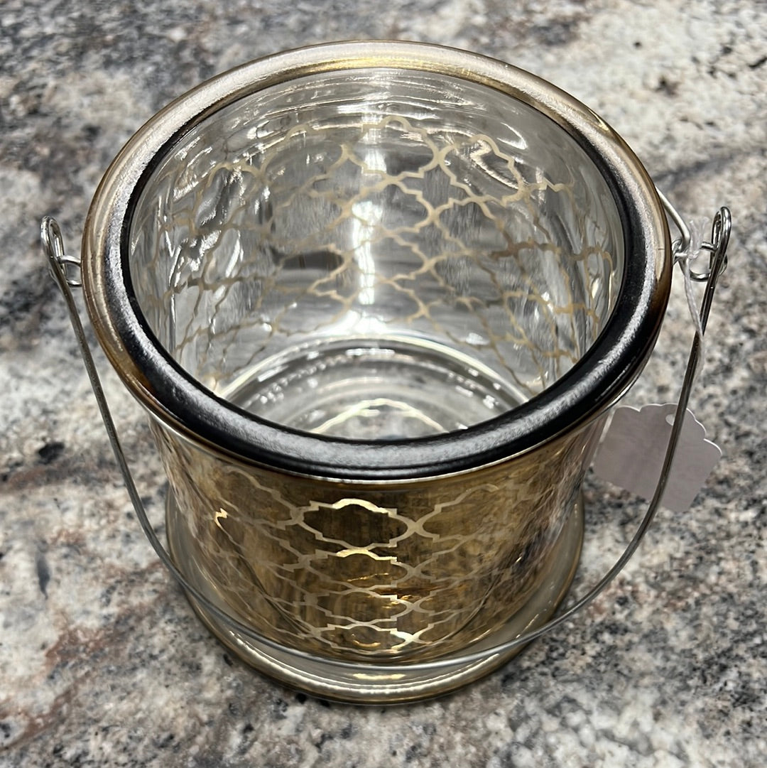 Gold Candle Holder