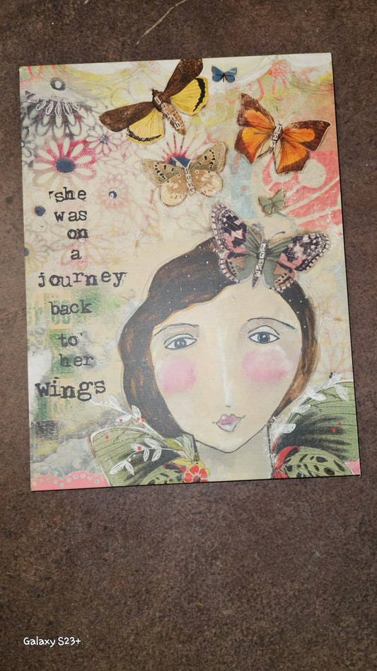 Lady canvas