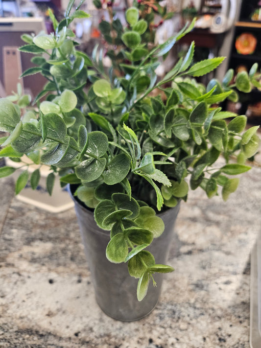 Tin greenery