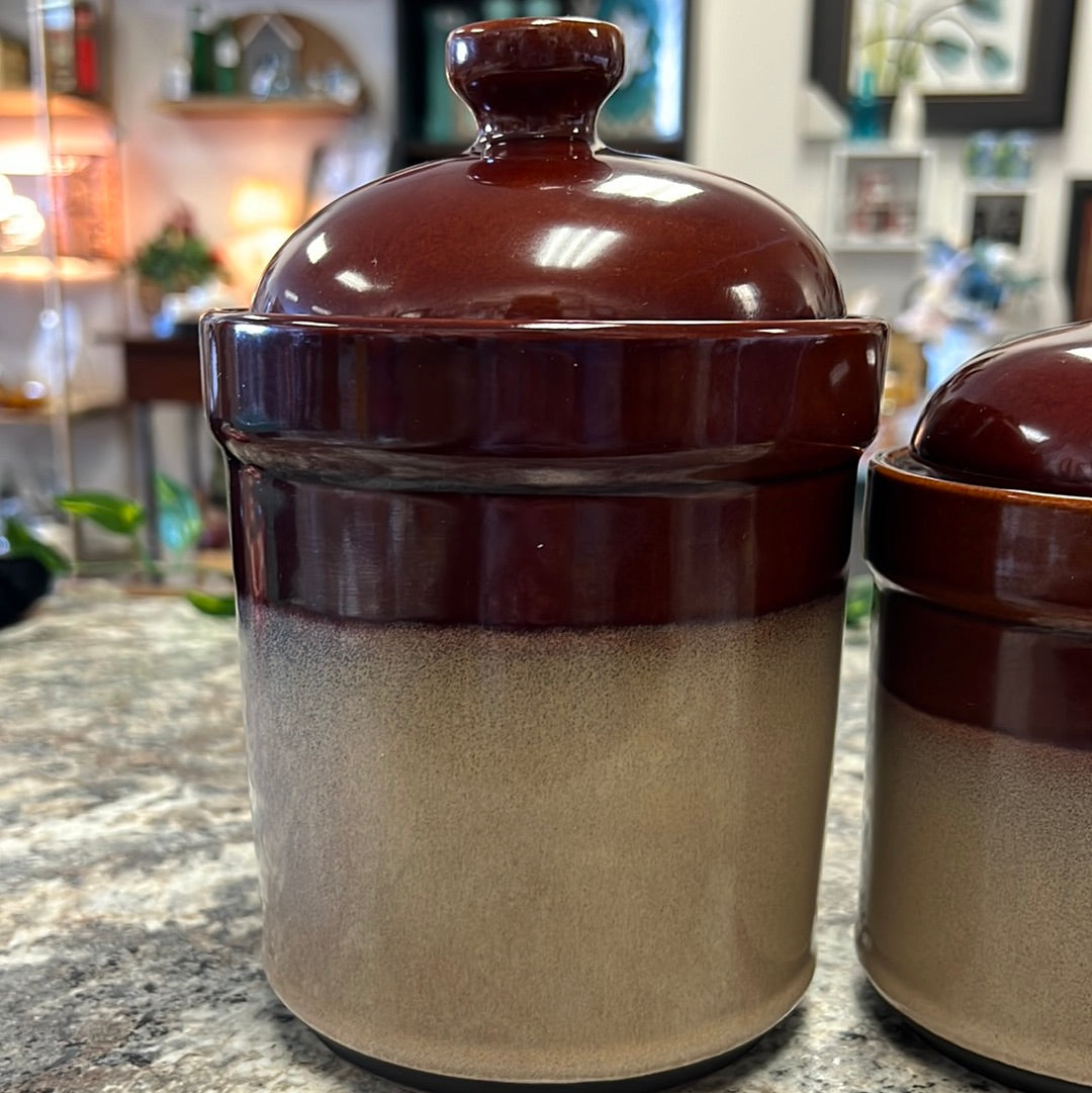 Brown Canister Set