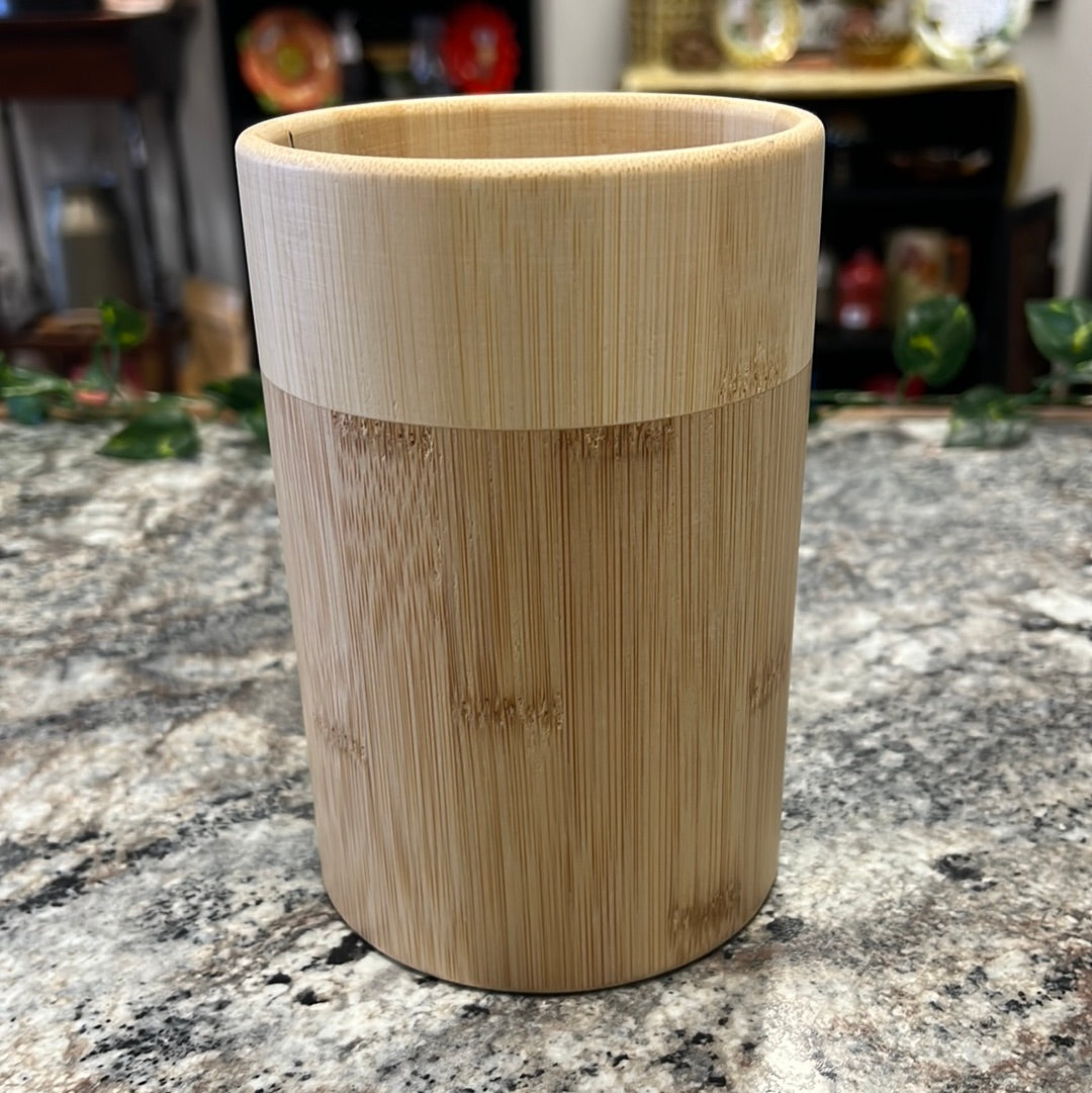 Bamboo Utensil Holder