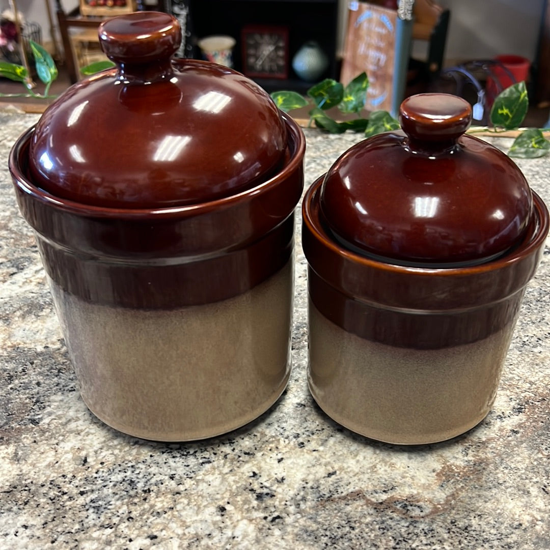 Brown Canister Set