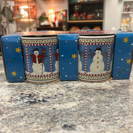 Snowman Mug Set NEW