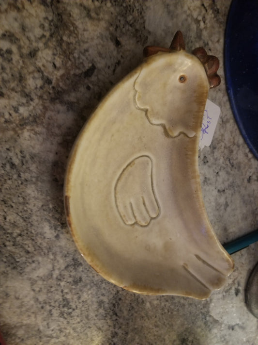 Chicken spoon holder