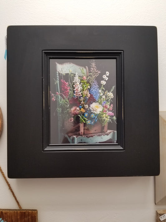 Framed Floral print